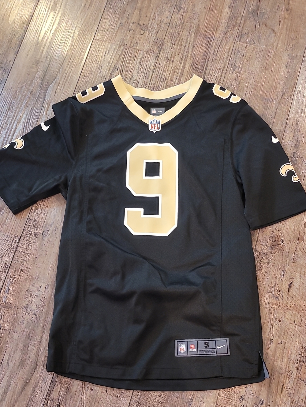 NFL  Black and Gold #9 Jersey BREES